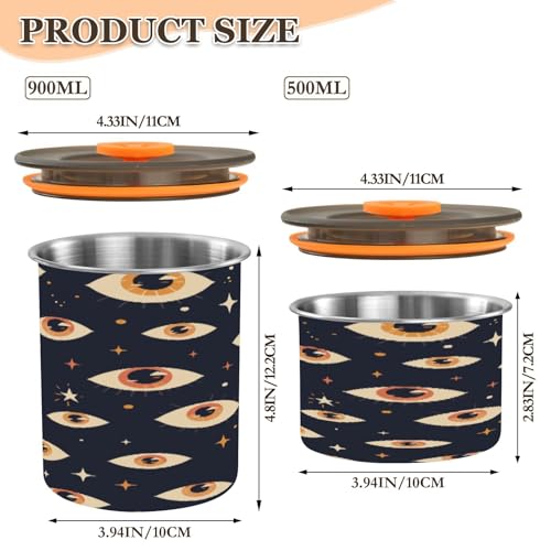 Envase Hermético de Acero Inoxidable para Café 500ml miniatura 2