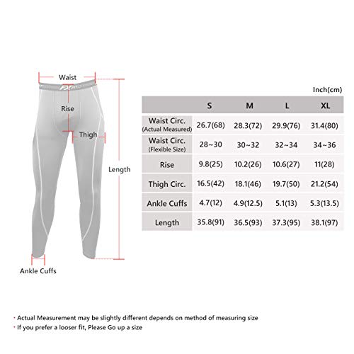 Fitextreme Maxheat Mens Thermal Underwear Pants Long Johns Bottom With Fleece Lined Black L #TOP5