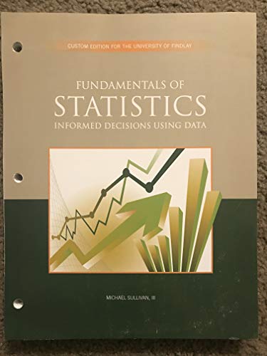 Fundamentals of Statistics Informed Decisions U... 1269445650 Book Cover