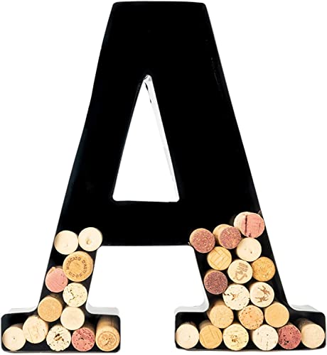 Will's Metal Wine Cork Holder - Letters A To Z | Modern Housewarming Gift, Home Bar Decor, Wine Gift, Bridal Shower Gift, Engagement Gift | Large Wall Art | Home Décor #TOP17