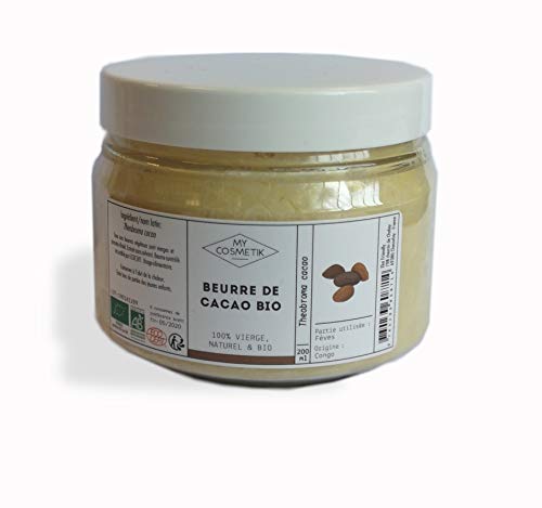 Beurre de Cacao BIO - MyCosmetik - 200 ml
