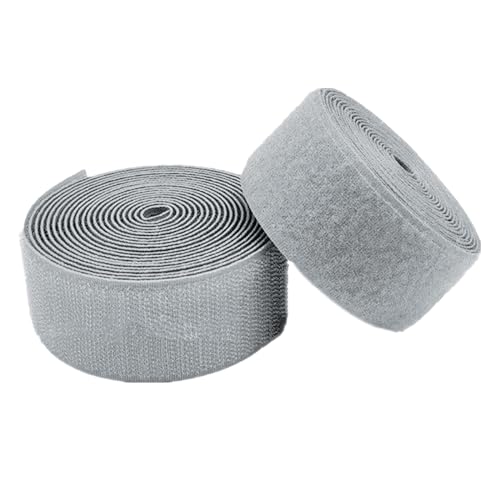 Weitingkkk 6786 Klettverschlussstreifen Grau 22,7m