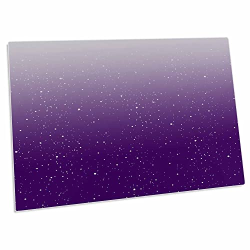 3dRose PS Chic - Purple White Confetti Ombre - Desk Pad Place Mats miniatura 1