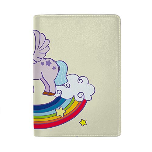 Housse de passeport en cuir polyuréthane durable - Finition haut de gamme motif floral rose