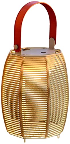 Lampe de bureau en sisal tressé main pour une élégance intérieure unique