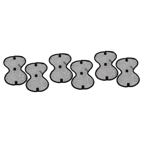 ULTECHNOVO 6pcs Heat Insulation Lining for Motorcycle Breathable Cushion Pads -skid Design Comfortable Textile Material for Cycling and Riding Easy Installation
