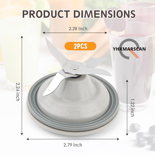 Lame de mélangeur compatible Black & Decker BL2010WP BL2020S avec joint - 2