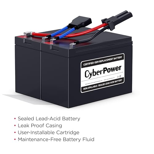 CyberPower RB1270X2B UPS Replacement Battery Cartridge - image 3
