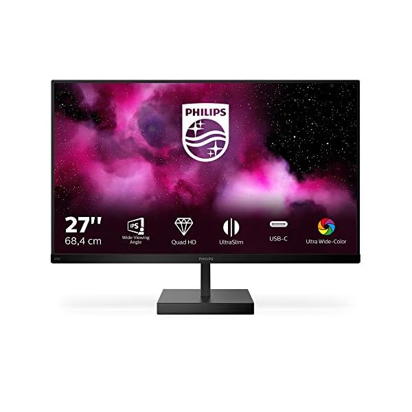 Philips Monitor 276C8/00-27" QHD, 75Hz, IPS, FreeSync (2560x1440, 350 CD/m, HDMI 1x1.4, 1x2.0)
