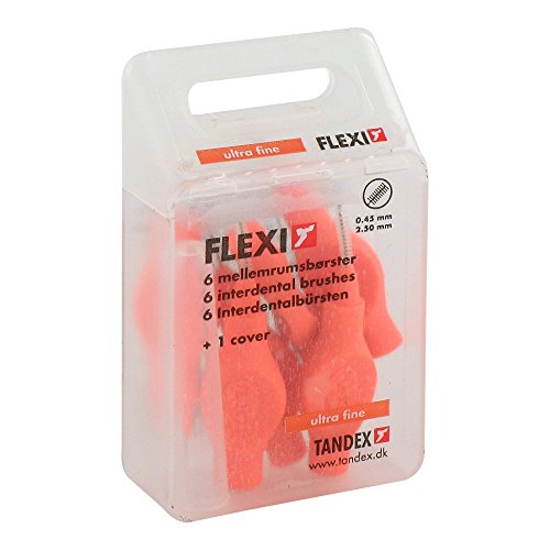 TANDEX FLEXI Interdentalbürsten + 1 Cover, 6 pz