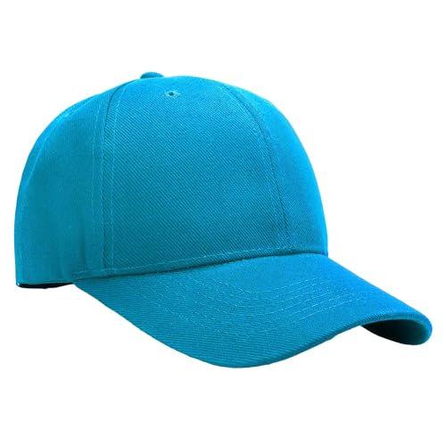 Image of Falari Wholesale Bulk Lot 12-Pack Baseball Cap Adjustable Size Plain Blank Solid Color