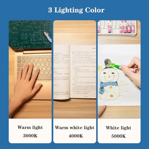 Lampe de bureau intensité variable avec 5 niveaux et protection des yeux