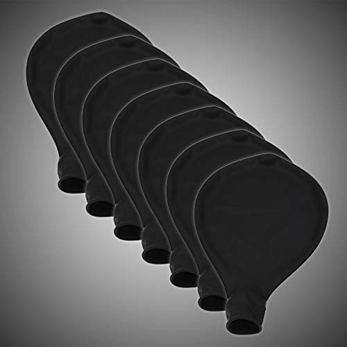 Image of PMLAND 6 Pcs Black 36 Inch Giant Latex Balloons for Party Decor Decorations