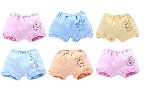 Image of Frooty Baby Boys and Girls Cotton Brief Panty Innerwear Drawer Combo Pack of 6