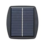 Outdoor Basic 1.2W Solar Panel for Patio Umbrella with 4-Pin Connector - Waterproof Replacement Charging Kit, Solar Power Accessory for Outdoor Umbrellas​ (1)