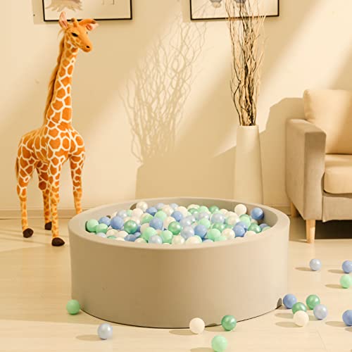 image for GOGOSO Ball Pits Balls Toddlers 50 100 200 500 Plastics Shape Ball Non
