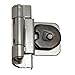 Amerock BPR8700G10 | Kitchen Cabinet Hinge | 3/8 in (10 mm) Inset Double Demountable | Satin Nickel | Cabinet Door Hinge | 1 Pair/2 Pack | Functional Hardware