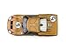Shelby Collectibles 1966 Ford GT-40 MK II RHD (Right Hand Drive) #5 Gold 24H of Le Mans 1/18 Diecast Model Car