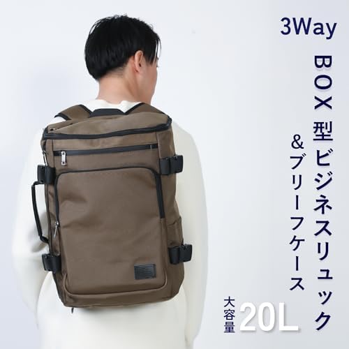 Amazon.co.jp: [グッシオ イタリー] メンズ BOX型リュックサック 大