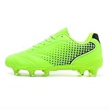LIZRHA Soccer Shoes for Boys Girls Soccer Cleats Boys Girls Kids Athletic Outdoor Football Shoes Youth Football Cleats Outdoor & Indoor Soccer Shoes Lightweight, Running & Training for Students