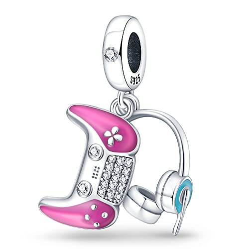 Pandach Good Luck Charm Bead Fits Charms Bracelets For Woman-925 Sterling Silver Dangle Pendant Bead With Cz Stones,Girl Jewelry Beads Gifts For Women Bracelet&Necklace #TOP9