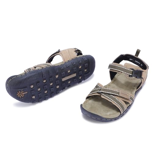 Image of Woodland Men's Leather Sandal