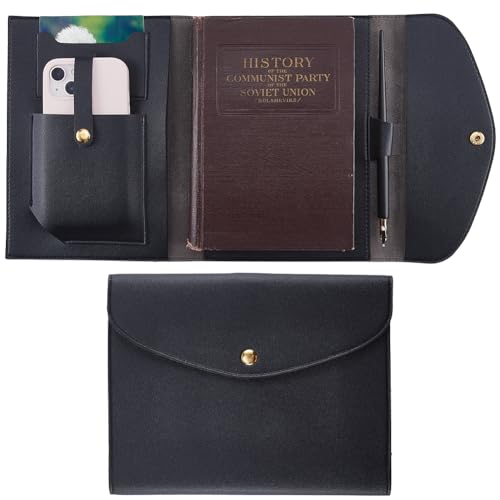 Couverture carnet cuir A5 CRASPIRE porte-documents - 2
