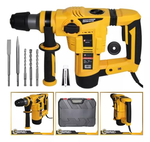 Martelete Industrial Furadeira Para Concreto Profissional 2000w (110)