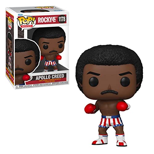 Pop Pop! Movies: Rocky 45Th Anniversary - Apollo Creed Multicolor #TOP2