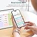 Digital Calendar 21.5 Inch Touch Screen, Electronic Wall Calendar Chore Chart for Family Monthly/Weekly Planner, Interactive Display Smart Calendar for Home Organization, Desk Mount Included - Black