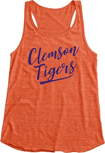 Image of Blue 84 NCAA Womens NCAA Officially Licensed Women's Tank Top Tri-Blend Signature