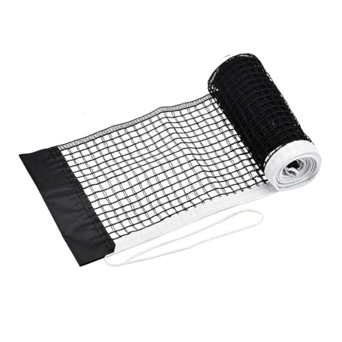 MWUMRCM Red de Tenis de Mesa, 1 articulo Red de Ping Pong para Mesa portátil de Poliéster y Algodón Red de Reemplazo de Tenis de Mesa Accesorios De Tenis De Mesa para Entrenamiento y Juegos