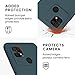 kwmobile Case Compatible with Xiaomi Redmi 10C Case - Soft Slim Protective TPU Silicone Cover - Dark Slate