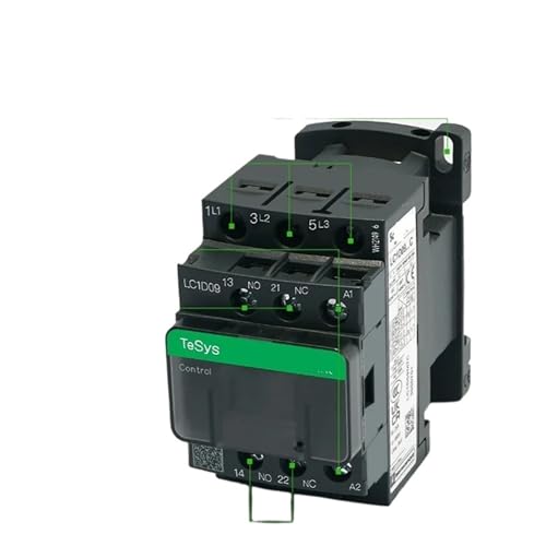 AC�R���^�N�^ 220v LC1D25 LC1D18 LC1D38 AC 3�� 3�� 50/60Hz 1NO 1NC �R�C���d�� 24v 110V 220V(LC1D18B7C AC24V)