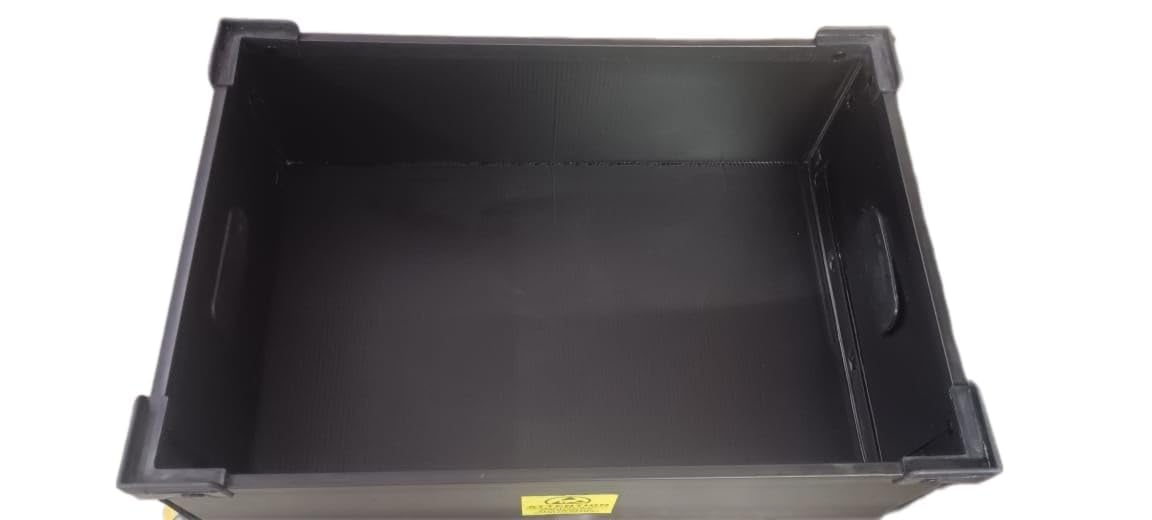 Sky-ESD -Safe- Antistatic Conductive PP Corrugated Box Storage Box Size (L 500 X W 300 X H 120) MM (B0CYY9CW4D) Amazon Price History, Amazon Price Tracker