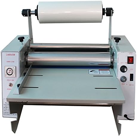 15" All Steel Roller Thermal Laminator 110v Heavy Duty Table Hot Film