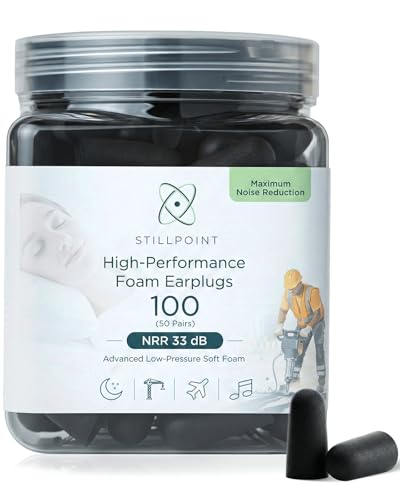 Tapones para los oídos contra ronquidos Happy Hippo 50 pares suaves
