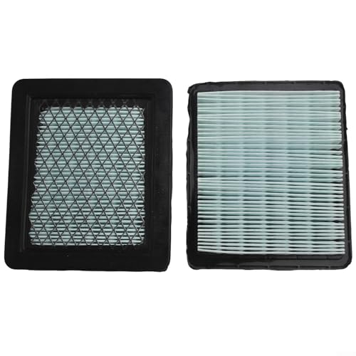 Lot de 2 filtres à air pour tondeuse à gazon Honda HRX537 HRB535 HRD536 IZY53 HRG536 Modèles Pièces de rechange en coton