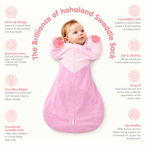 hahaland Heart Swaddle Up for Baby with Comfort Toy by hahaland - Used condition - Image 2