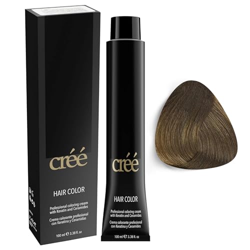 Cree Professional 7.01 - Cold Blond Permanent Hair Color - Long Lasting, Rich Vibrant - Gray Coverage 100ml - 3.4 fl.oz.