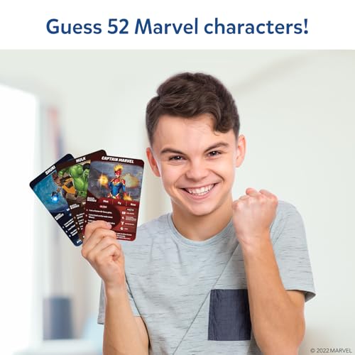 Image of Skillmatics Guess in 10 Marvel, Perfect for Boys, Girls, Kids, Teens, Adults Who Love Card Games, Board Games, Travel Toys, Avengers, Spiderman, Iron Man, Gifts for Ages 8, 9, 10 and Up