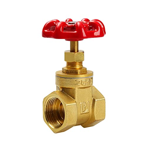 Válvula de agua DN25 de cobre con rosca interna G1 para tuberías residenciales 6