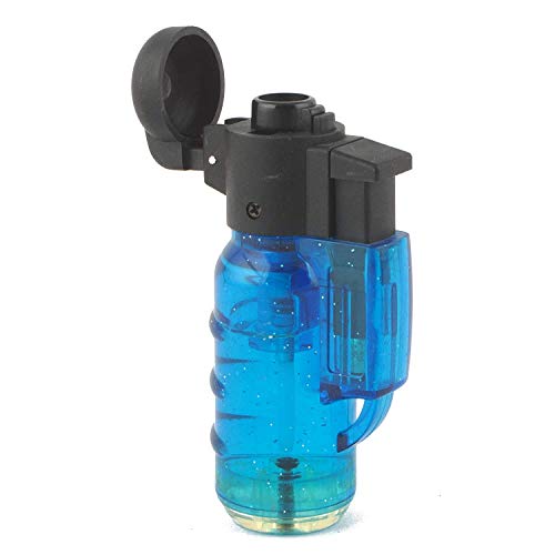 Image of Windproof Jet Flame Thrower Torch Lighter Barbeque Lighter for Lighting Cigarette,Cigar,Hookah Coal(Multicolour)