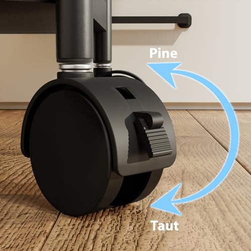 Carrito de almacenamiento giratorio de 5 niveles con ruedas de 360 grados, estante negro 3
