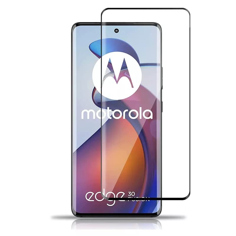 Newlike [PACK OF 1 Motorola Edge 30 Fusion 5D Screen Protector, Full Glue Full Tempered Glass For Motorola Edge 30 Fusion - Black (B0BHR5NNNQ) Amazon Price History, Amazon Price Tracker