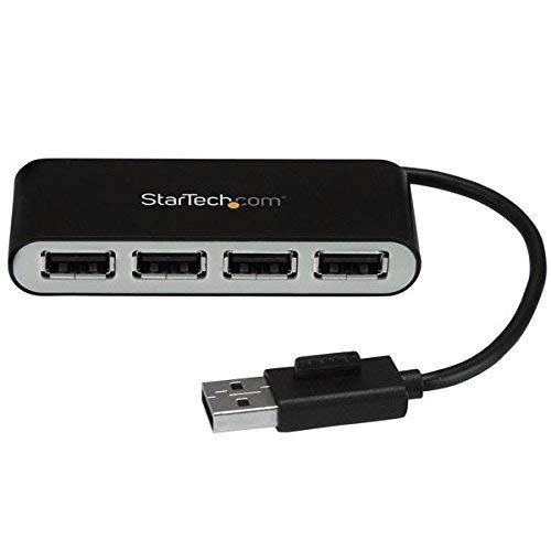 StarTech.com 4 Port USB 2.0 Hub - USB Bus Powered - Portable Multi