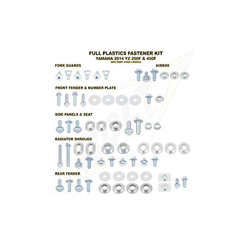 Bolt mc hardware yam-1400024 yamaha body work fastener kit