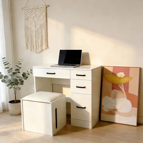 F&I �h���b�T�[ ������� �k���� �P�n ���ϑ� LED�~���[�t�� �Q�� �R�X�����[ ���� �p�X�e���J���[, ��70×���s40cm, �V���v�����_�� ���� �� �z���C�g �N���X�^�� ���[ �R���p�N�g ���[��e�� �X���C�g�� �S�[���h �V���o�[����� �h
