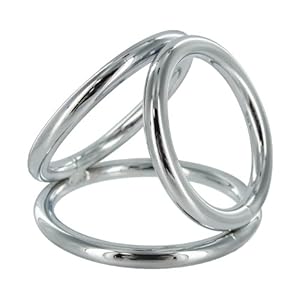 Master Series The Triad Chamber Cock and Ball Ring Large