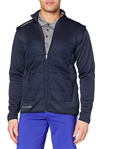 Chaqueta de fútbol uhlsport Essential con mangas desmontables para hombre